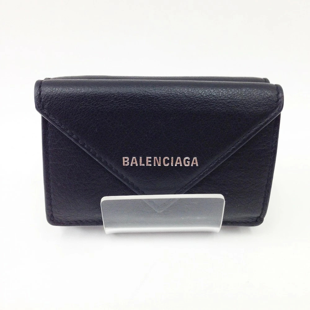 BALENCIAGA PAPIER Wallet Black